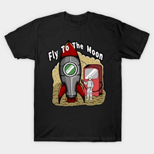 Fly to the moon T-Shirt